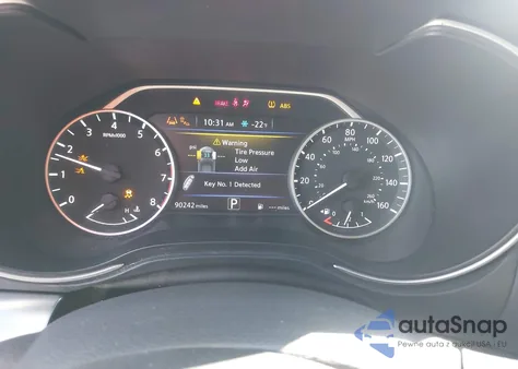 2021 Nissan Maxima Sv Xtronic Cvt из США, поврежденный, VIN 1N4AA6CV2MC503597